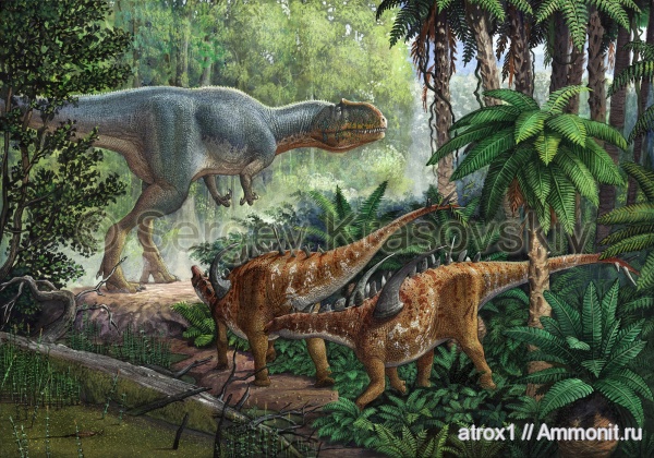 динозавры, Yangchuanosaurus, Gigantspinosaurus