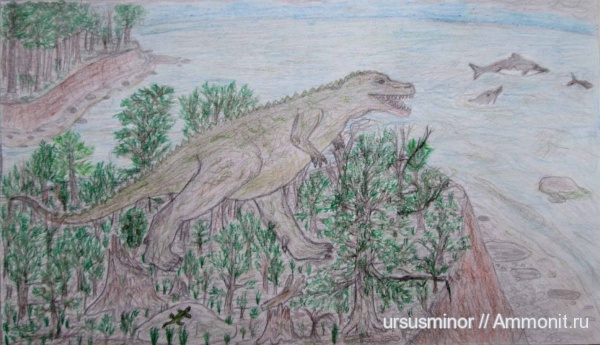 динозавры, берриас, Крым, Менестер
