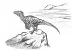 Дромеозавр(ручка)