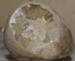 Морской пузырь Echinosphaerites кристаллизованный кальцитом